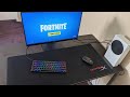 Xbox Series S Fortnite Keyboard and Mouse 120fps + New Mousepad!