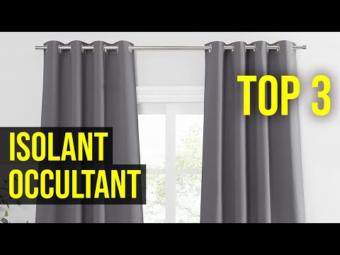 Vidéo: Les rideaux occultants sont une excellente solution de design