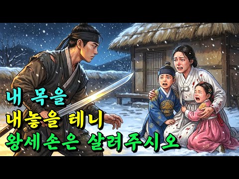 내 목을 내 놓을 테니 왕세손은 살려주시오 | 야담·민담·전설·설화·오디오북·옛날이야기·만담