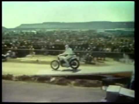 Evel Knievel 19-car motorcycle jump (world record for 27 years)