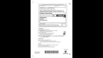 2025 Pearson EDEXCEL GCSE StATIstics Paper 2 1st0 2f FoundATIon Tier