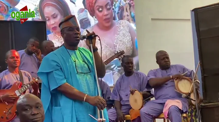 K1 DE ULTIMATE LIVE PERFORMANCE AT  MRS FAUSAT FOLASHADE LAWAL 60TH BIRTHDAY