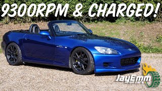 9300RPM and 526BHP in SUPERCHARGED Sleeper S2000 - is it too much? (Review and Drive)