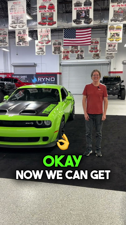 ENDS TONIGHT at Midnight Pacific Time! Get Tickets to Win this 6-speed Dodge Hellcat Jailbreak!