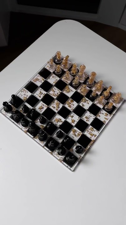 Шахматы с золотом #chess #шахматы #нарды #шашки - YouTube