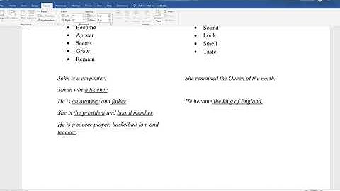 The 10 Functions of Nouns a Focus on Subject Complement