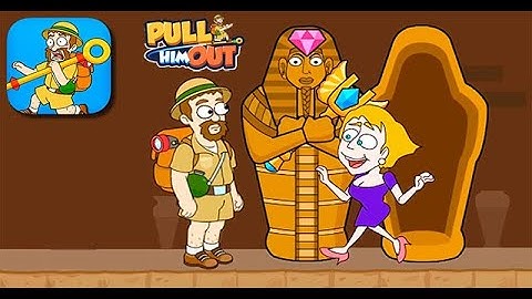 Pull Him Out - Gameplay Walkthrough/ (Android,iOS)  Levels 1-10