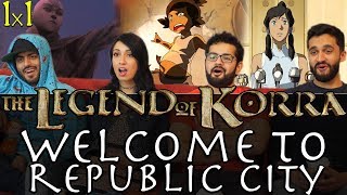 The Legend of Korra - 1x1 Welcome to Republic City - Group Reaction