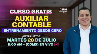 ABC para tu Auxiliar Contable | Clase Gratis en Vivo