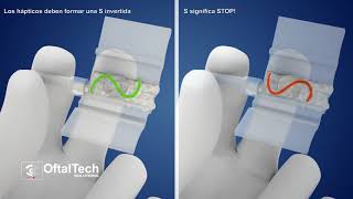 Inserción de la Lente Intraocular Trifocal en el cartucho Acrijet