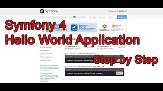 Symfony 4 – Creating a Simple Hello World Application Step By Step