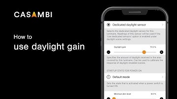 How to use daylight gain