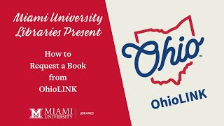 How to Request a Book from OhioLINK