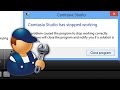 How To Fix Camtasia Studio has stopped working