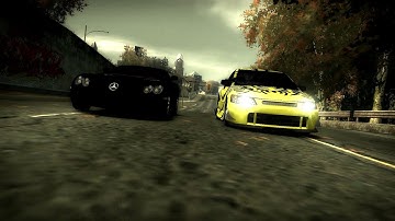 Need For Speed Most Wanted - Races and Defeating Blacklist #2 Bull. 1080p