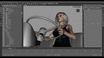 Daz Studio Steering animation demo