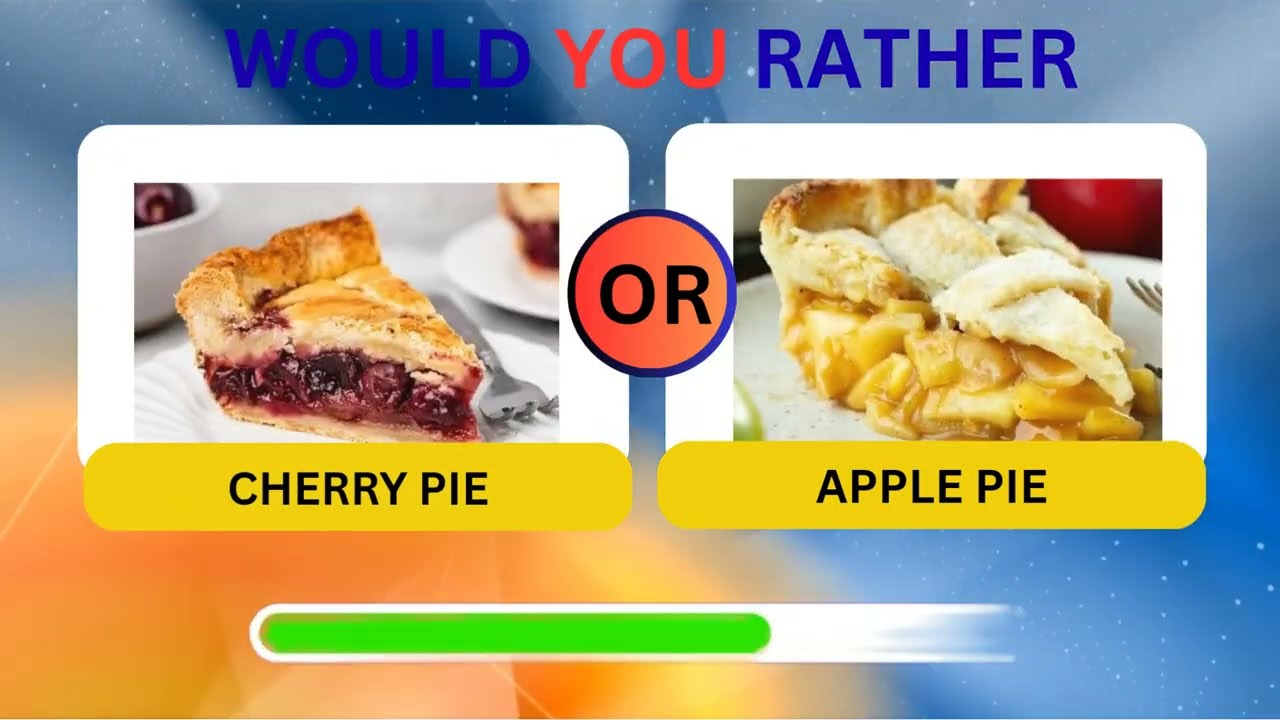 Would you rather ? Hardest choices ever.