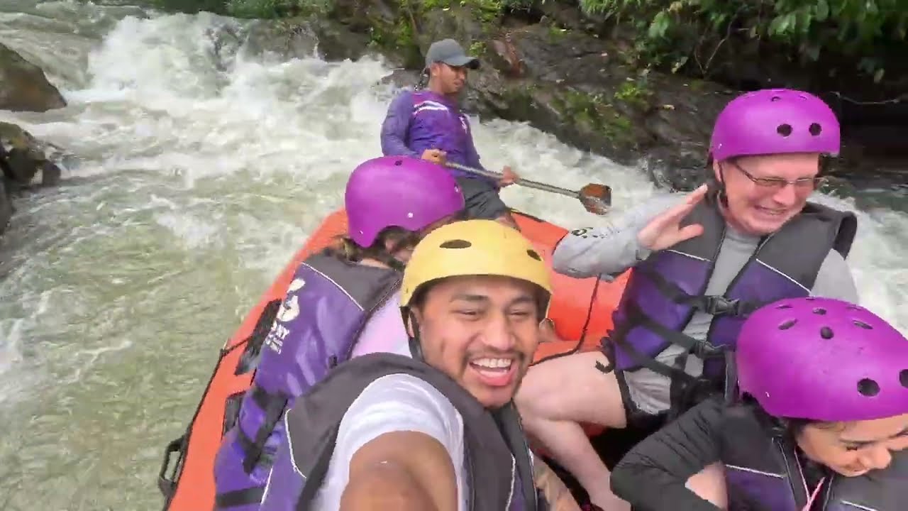 We booked a chill 5km rafting trip… then our guide turned it into a survival movie.