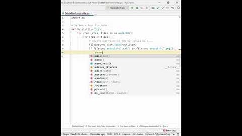 Purging / Deleting Files from a Directory in Python