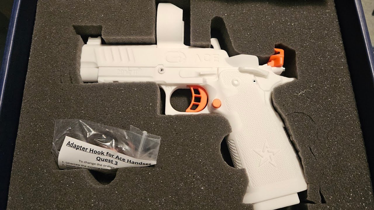 Future of shooting sports? ACE XR Virtual shooting simulator - YouTube
