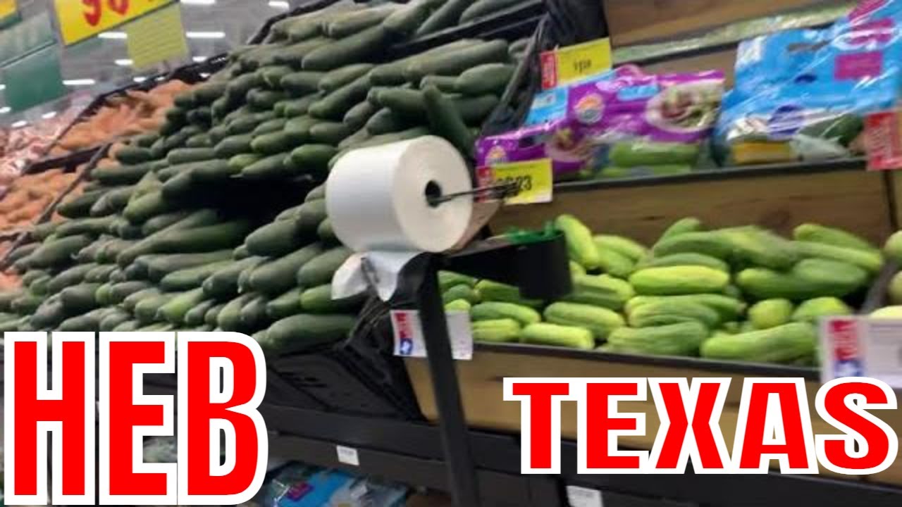 HEB in Lubbock Texas Raw video. Sunday shoppers Panhandle Commerce