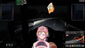 Risu sing Dramatic XViltration while driving truck