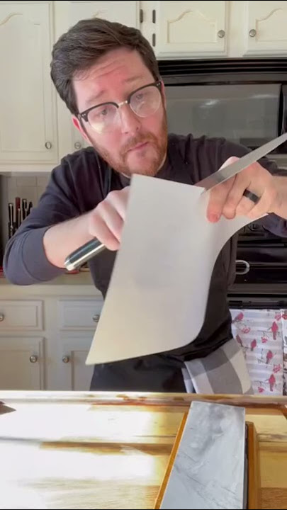 Knife Sharpening 101 - How to sharpen using a wet stone