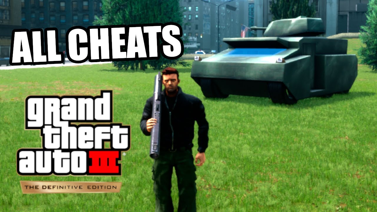 All GTA 3 cheats for health, weapons, cars, and more