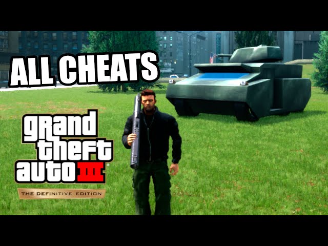 GTA 3 – The Definitive Edition cheats for PC