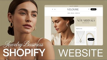 How To Make A Jewelry Shopify Website | Shopify Tutorial for Beginners (2025)