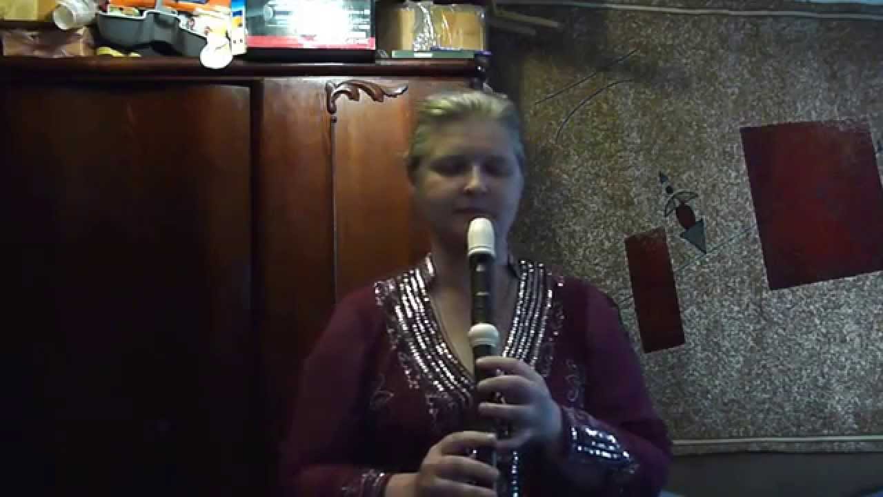 F. Shubert Ave Maria on alto recorder