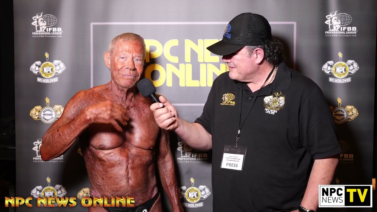 2023 IFBB Masters World Pro Men's Bodybuilding 80 & 90 Winner James Arrington