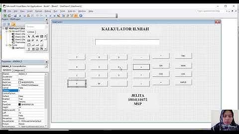 Cara Membuat Kalkulator Ilmiah dengan VBA EXCEL