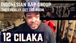 FIRST TIME HEARING  - 12 CILAKA  INDONESIAN RAPPERS ? ( REACTION)