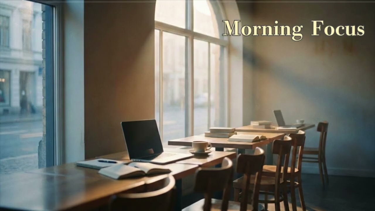 Morning Focus Jazz ☕ Calm Jazz BGM for Work & Focus | 1 Hour