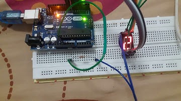 หัดเล่นนับเลข0-9ก่อน โดน Arduino Uno R3