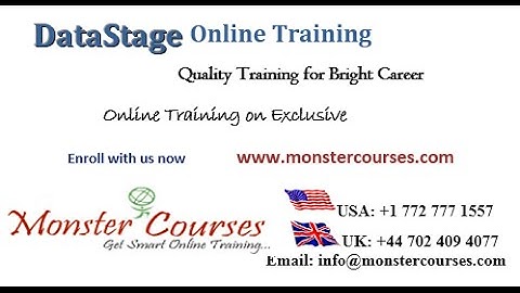 DATASTAGE Online Training| DATASTAGE Free video| IBM DATASTAGE training online| DATASTAGE Classes