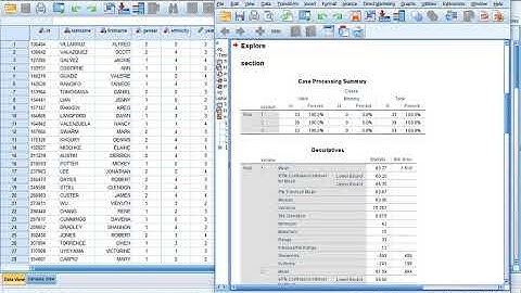 SI Tutorial - SPSS: Histograms and Descriptives for ANOVA