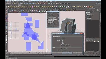 Maya Fundamentals Texturing - Episode 3 Basic UV template creation