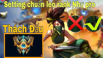 { Tốc Chiến } hướng dẫn cách setting tốc chiến như pro leo rank nhanh chống máy yếu