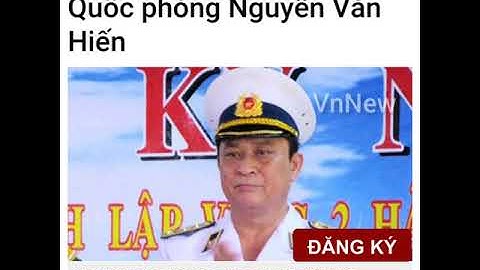 Truy tố Cựu Thứ trưởng Bộ Quốc phòng Nguyễn Văn Hiến