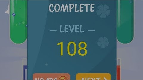 How To Solve Water Color Sort Level 108 | Shorts video