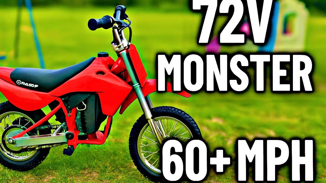 I Turned My Razor MX500 Into a 72V Monster! - YouTube