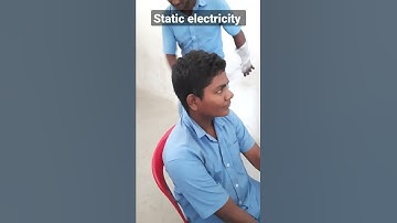 Static Electricity⚡️#shorts #trending #viralvideo #viral #viralshorts #experiment