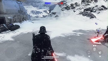Star Wars Battlefront 2: Vader force choke animation glitch