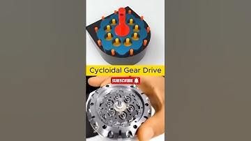 CYCLOIDAL GEAR DRIVE #shorts #machine #engineering #mechanizm #automobile #illustration