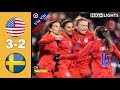 USA vs Sweden 3-2 Goals & Extended Highlights | November 7, 2019