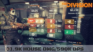 The Division l 31.9K DMG HOUSE/590K DPS.... BEST HEXO BUILD EVER!!!!!!
