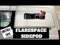 Ep4 mercedes sprinter van build flarespace side pod install