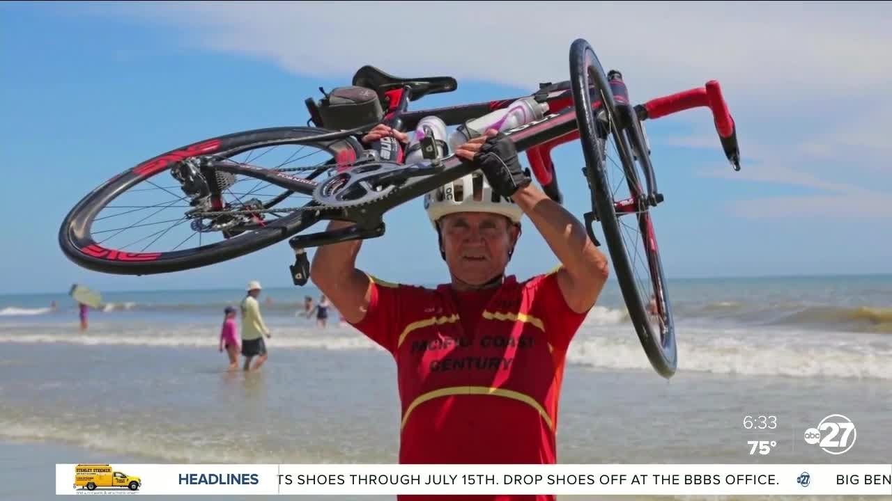 Cross-country cyclist pedals across the panhandle for breast cancer ...